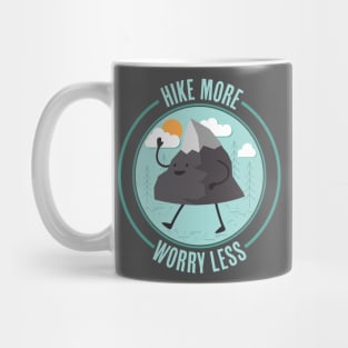 Hike more worry less Mug